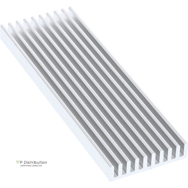 InLine&reg; SSD cooler, cooling fins / heat sink, suitable for M.2 SSD