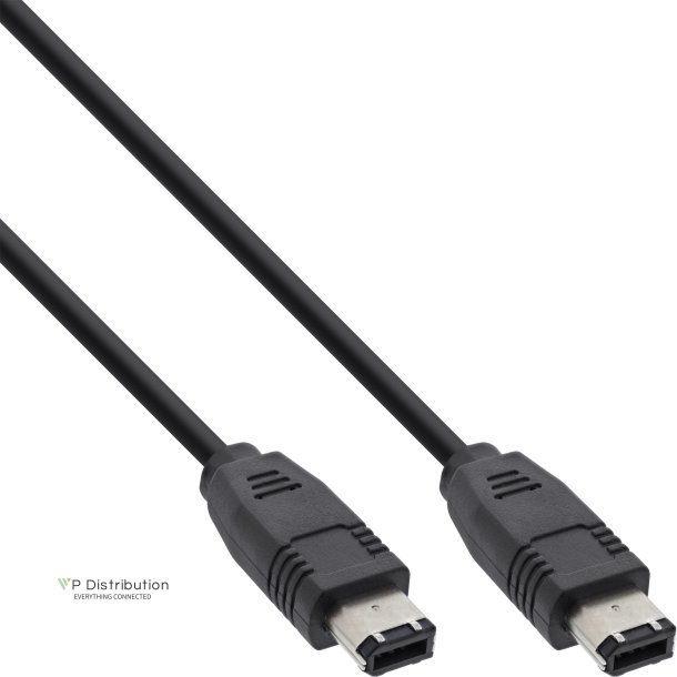 InLine FireWire 400 1394 Cable 6 Pin male to male 10m