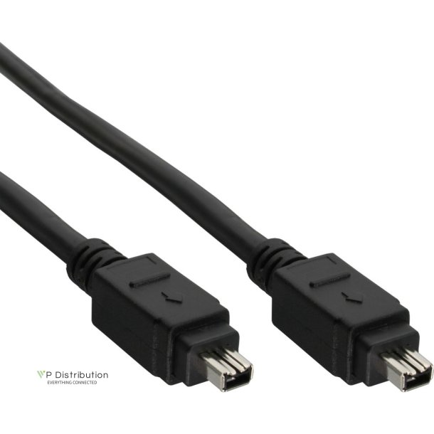 InLine FireWire 400 1394 Cable 4 Pin male to male 3m