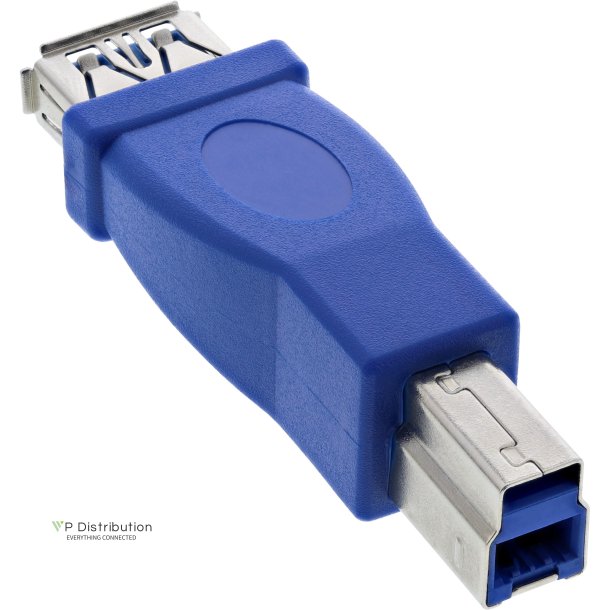 InLine&reg; USB 3.0 Adapter Type A female to Type B male