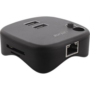 InLine® USB 3.0 Multifunction adapter for Surface, black