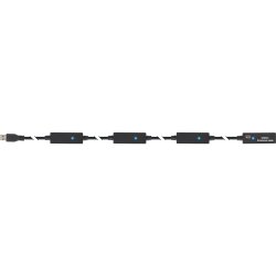 InLine&reg; USB 3.0 Cable Active Repeater Cable Type A male to A female black 20m