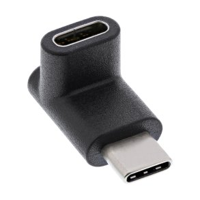 InLine® USB 3.2 Adapter, Type C male to C female, up/down angled (Gen.2)