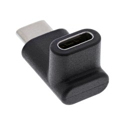 InLine&reg; USB 3.2 Adapter, Type C male to C female, up/down angled (Gen.2)