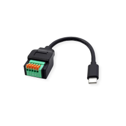 ROLINE CableAdapter  Type C M - 5pin Terminal Block