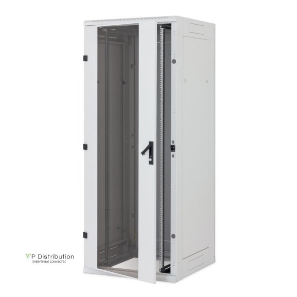 Triton 19" Network Cabinet 15U, 600X600Mm, Glass Door, Grey