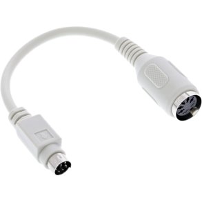 InLine Keyboard Adapter Cable 5 Pin DIN female to PS/2 male approx. 10cm