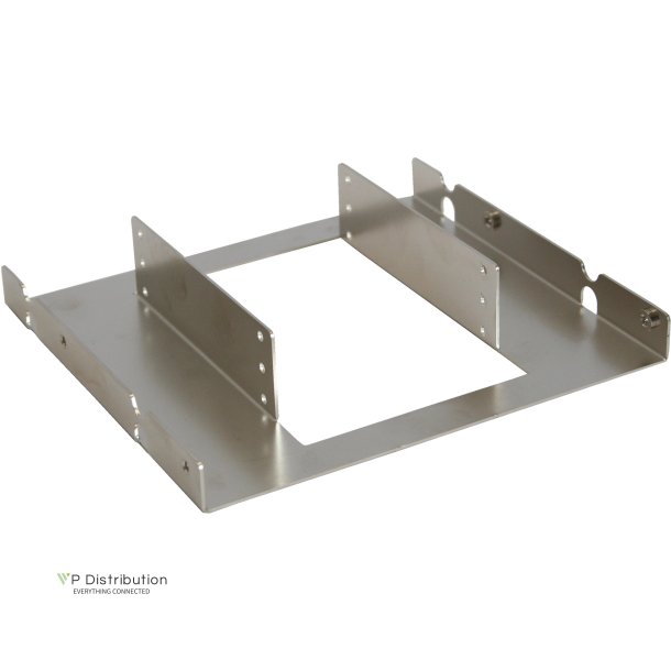 InLine&reg; Bracket Kit 3x 2.5" HDD to 5.25" HDD size Brackets and Screws