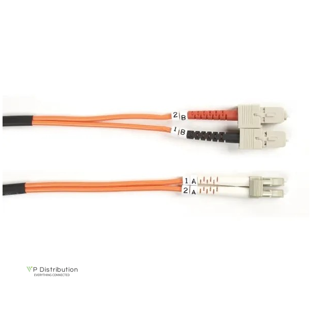 Black Box OM1 LC-SC DUPLEX ORANGE 10M