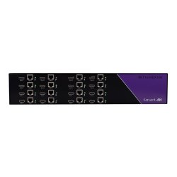 SmartAVI HDMI, Single-Head, Rackmount 16-Port  Extender Transmitter over CAT5/5e/6 STP. Includes: [RKT16-HDX100,CCPWR06 ]HDX-100-RX (PS5VD3A-wllmt) not included