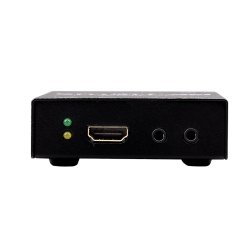 SmartAVI HDMI, Single-Head, IR, CAT5/5e/6 Extender, Includes: [HDX-LX-TX, HDX-LX-RX, 2 x (PS5VD3A-wllmt)]