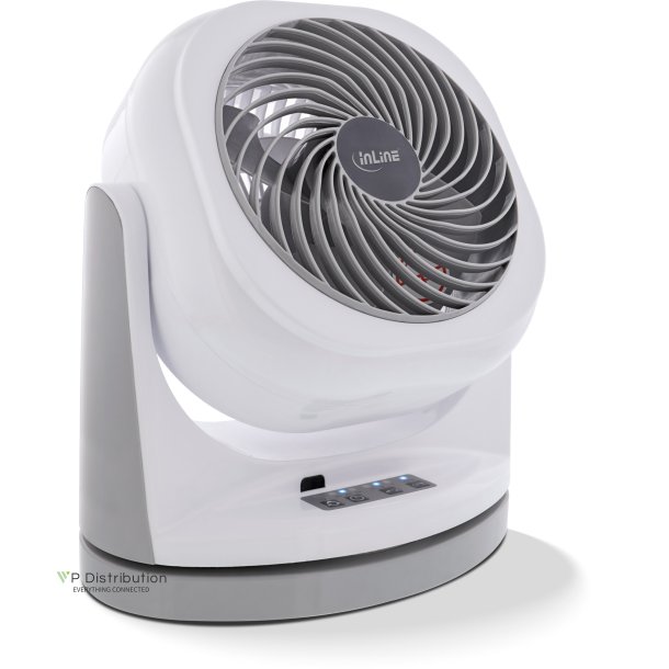 InLine&reg; SmartHome Table fan white/grey