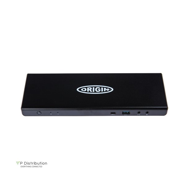 Origin Dock Wired USB 3.2 Gen 2 (3.1 Gen 2) Type-C Black EQV to Lenovo ThinkPad Hybrid USB-C with USB-A