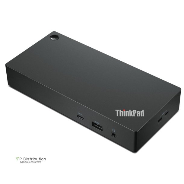 Lenovo ThinkPad Universal USB-C Dock - Dockingstation - USB-C - HDMI, 2 x DP - GigE - 90 Watt - Sort