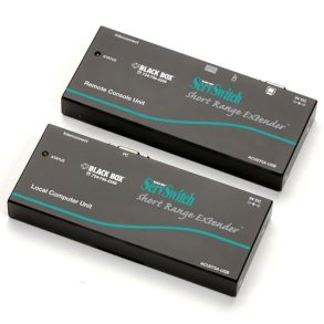 Black Box Cat5 Kvm Extender 75 Feet Usb To Usb