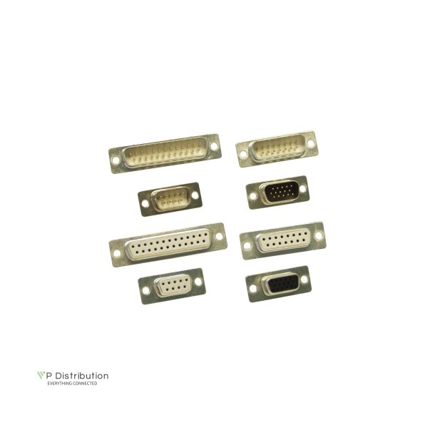 InLine&reg; Serial DB9 female soldering plug