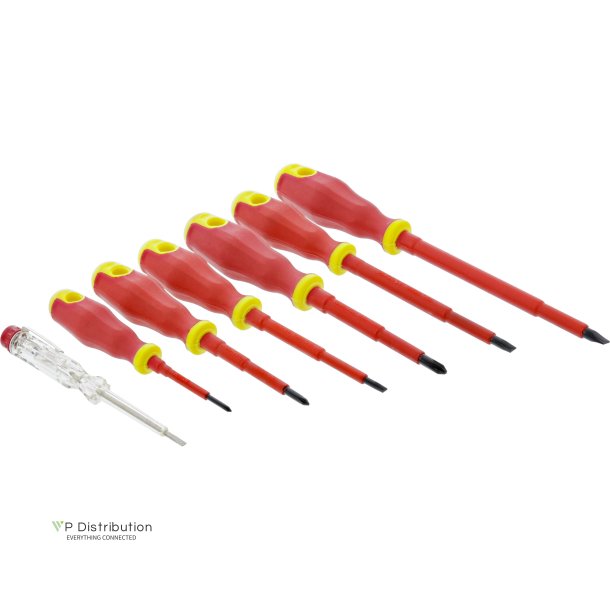 InLine&reg; Insulated Screwdriver set 7 pcs.