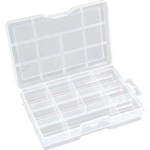 InLine Small Components Box 11 shelfs 194x130x35mm