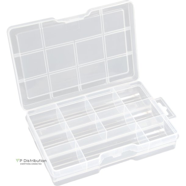 InLine&reg; Small Components Box 11 shelfs 194x130x35mm