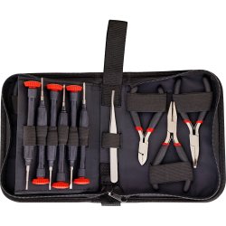 InLine&reg; Precision Pliers and Screwdriver Set 19 pcs.