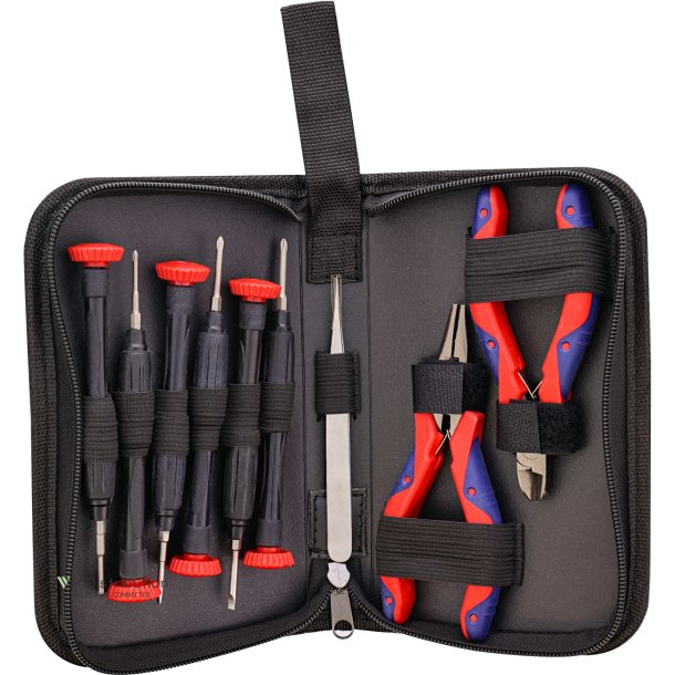 InLine&reg; Tool Kit for computer and electronics 9 pcs. for PC Server Notebook repair