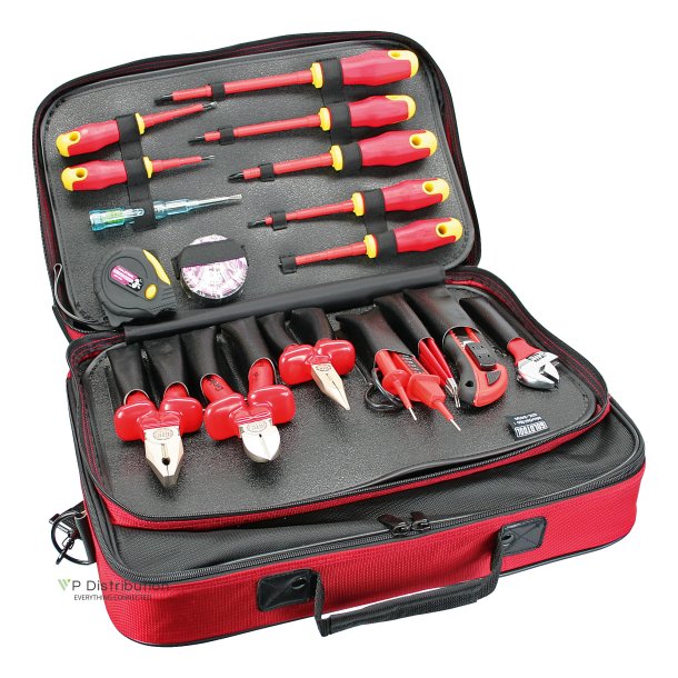 InLine&reg; Electrician Tool Bag 18 tools best used in IT / data center enviroments