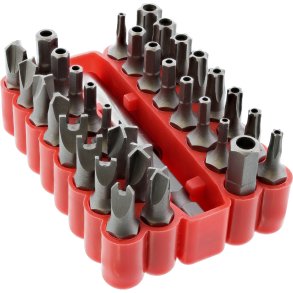 InLine Multi Bit Kit 33 parts for Screwdriver