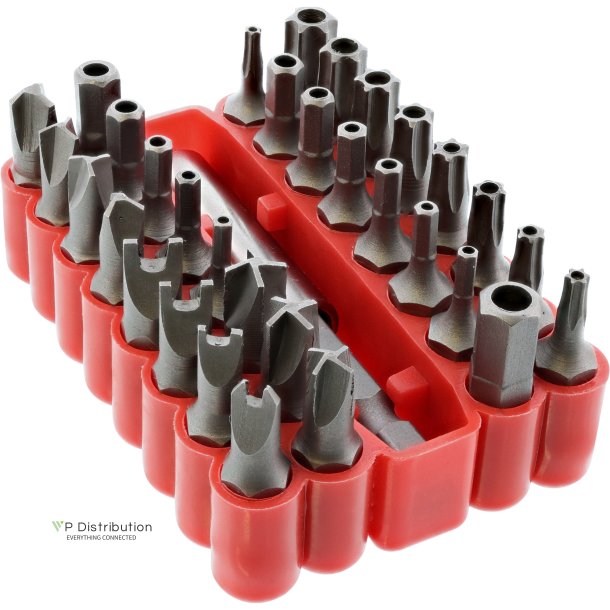 InLine&reg; Multi Bit Kit 33 parts for Screwdriver