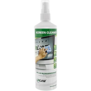 InLine® Screen Cleaner for monitors TFT + LCD Pump Spray 250ml