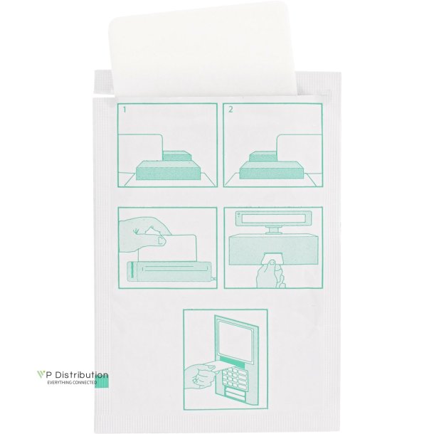 InLine&reg; Cleaning Cards for magnetic card reader 10 pieces