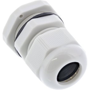 InLine® Cable Gland Nylon IP68 6 - 12mm grey 10 pcs.