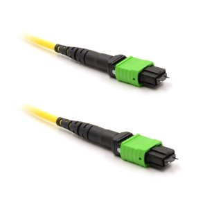 PeakOptical MPO/APC(M)-MPO/APC(M), SM, 5M 12-core, Fiber Diameter: 9/125µm Type A: Key Up/Key Down