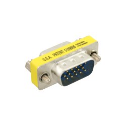 InLine Mini Gender Changer 15 Pin HD VGA / S-VGA male to female