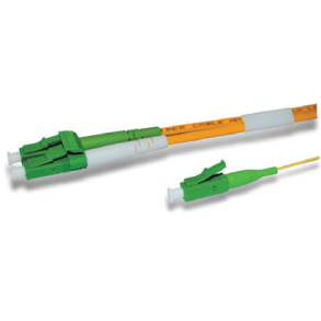 PeakOptical LC/APC-LC/APC, Duplex, SM, 1M, 3.0mm Fiber Diameter: 9/125µm 