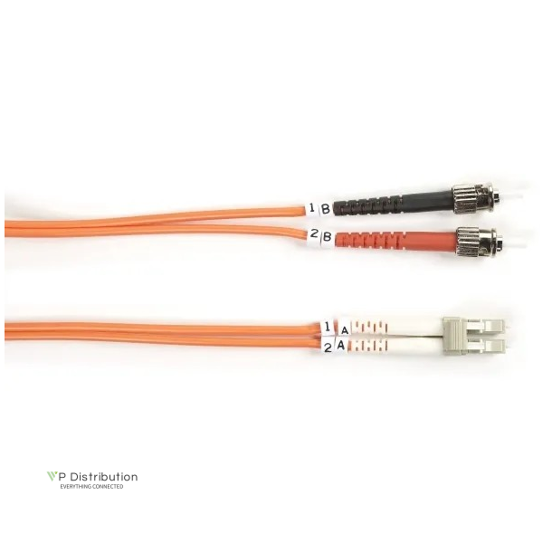 Black Box OM1 LC-ST DUPLEX ORANGE 3M