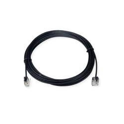 ROLINE PatchCord UTP, Cat.6A, black, 2m UltraShort Connector, LSOH