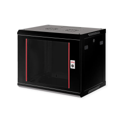 ROLINE 19" Wall Cabinet Basic Plus 9 U 600x450 BxT black