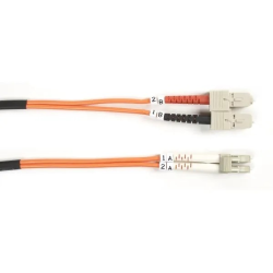 Black Box OM1 LC-SC DUPLEX ORANGE 2M