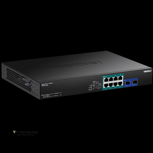 Trendnet 10-Port Gigabit 4PPoE Switch