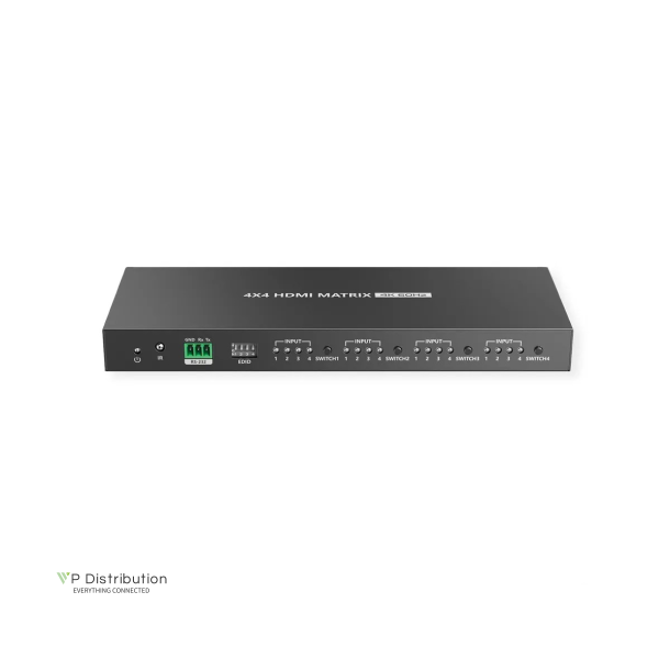 VALUE HDMI 4x4 Matrix Switch, 4K60Hz