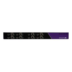 SmartAVI HDMI, Single-Head Rackmount 8-Port Extender Transmitter over CAT5/5e/6 STP. Includes: [RKT8-HDX100, CCPWR06] HDX-100-RX-(PS5VD3A-wllmt) not included