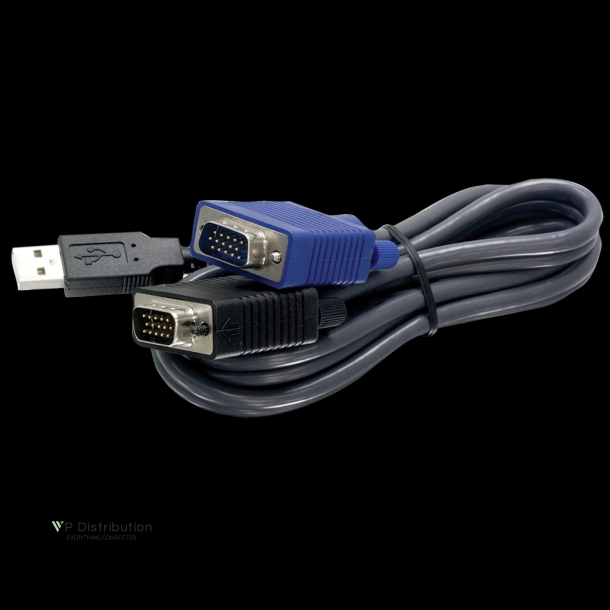 Trendnet 10ft USB/VGA KVM cable