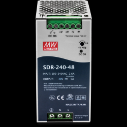 Trendnet 48V 240W Output Industrial DIN-Rail Power Supply