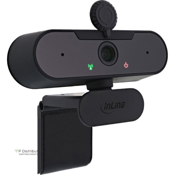 InLine&reg; Webcam FullHD 1920x1080/30Hz with autofocus, USB-C connection cable