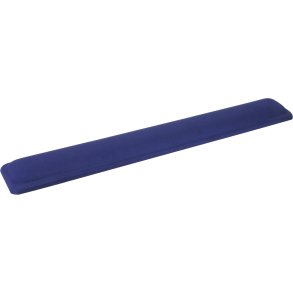 InLine® Keyboard gel wrist rest 464x60x23mm blue