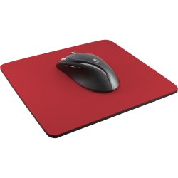 InLine&reg; Mouse Pad for enhanced Optical Mouse traction 250x220x6mm red