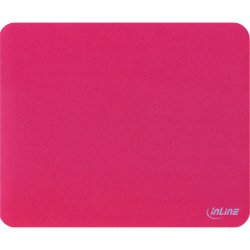 InLine&reg; Mouse Pad for enhanced laser traction ultra-thin 220x180x0.4mm red