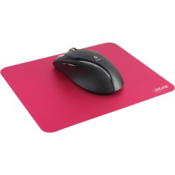 InLine&reg; Mouse Pad for enhanced laser traction ultra-thin 220x180x0.4mm red