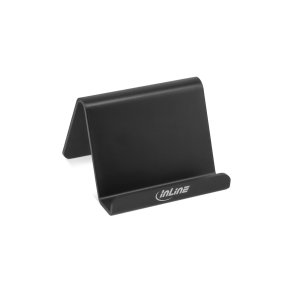 InLine® Smartphone and mobile phone Stand for desktop black