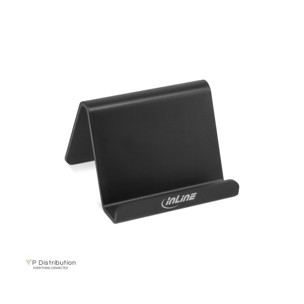 InLine&reg; Smartphone and mobile phone Stand for desktop black